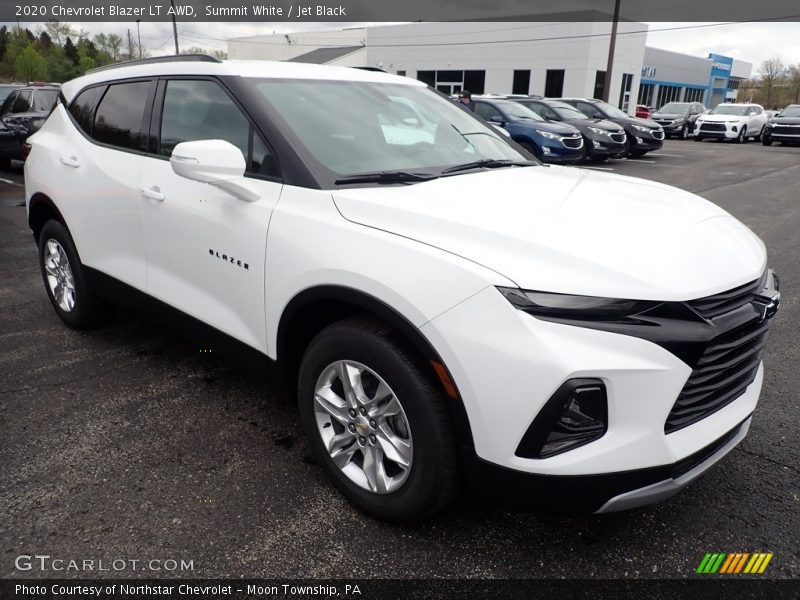 Summit White / Jet Black 2020 Chevrolet Blazer LT AWD