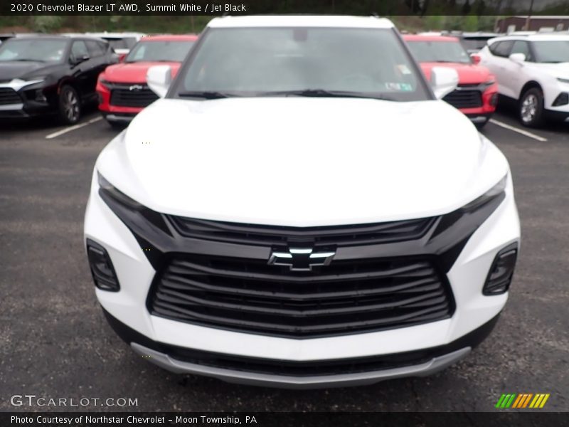 Summit White / Jet Black 2020 Chevrolet Blazer LT AWD