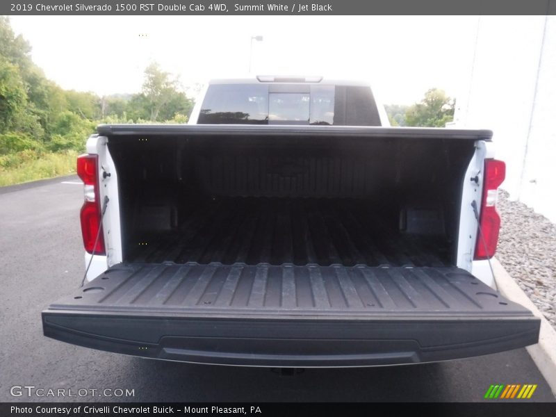 Summit White / Jet Black 2019 Chevrolet Silverado 1500 RST Double Cab 4WD