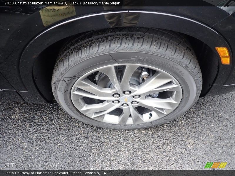 Black / Jet Black/Maple Sugar 2020 Chevrolet Blazer Premier AWD