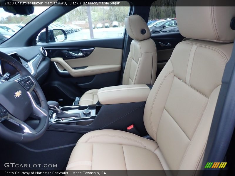  2020 Blazer Premier AWD Jet Black/Maple Sugar Interior