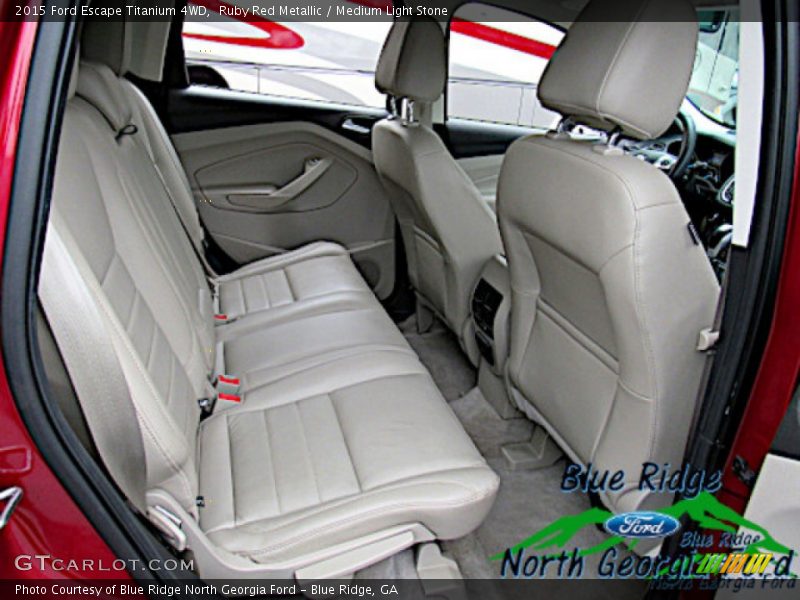Ruby Red Metallic / Medium Light Stone 2015 Ford Escape Titanium 4WD