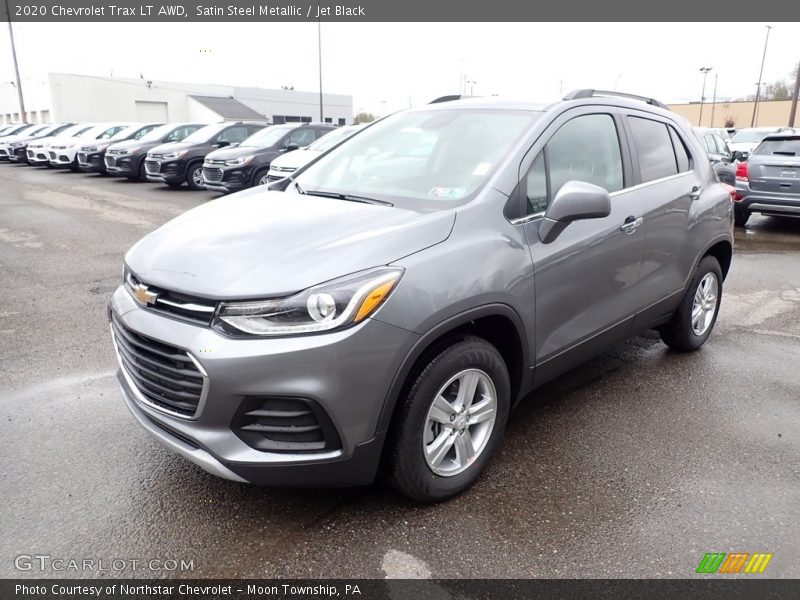 Satin Steel Metallic / Jet Black 2020 Chevrolet Trax LT AWD