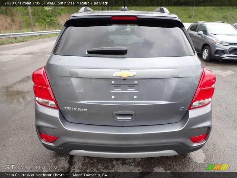 Satin Steel Metallic / Jet Black 2020 Chevrolet Trax LT AWD