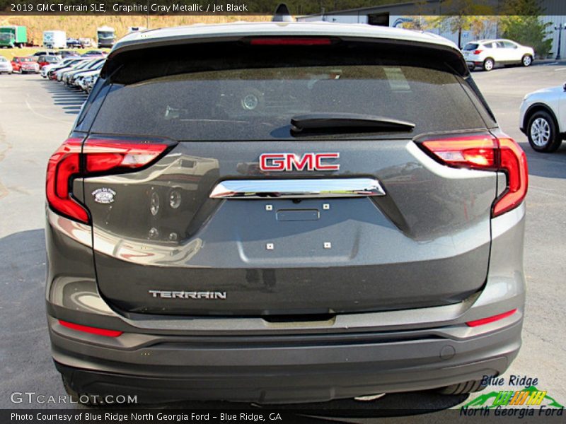 Graphite Gray Metallic / Jet Black 2019 GMC Terrain SLE