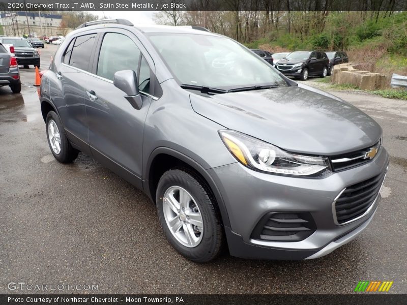 Satin Steel Metallic / Jet Black 2020 Chevrolet Trax LT AWD