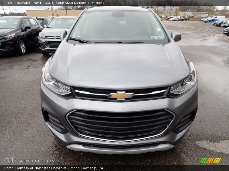 Satin Steel Metallic / Jet Black 2020 Chevrolet Trax LT AWD