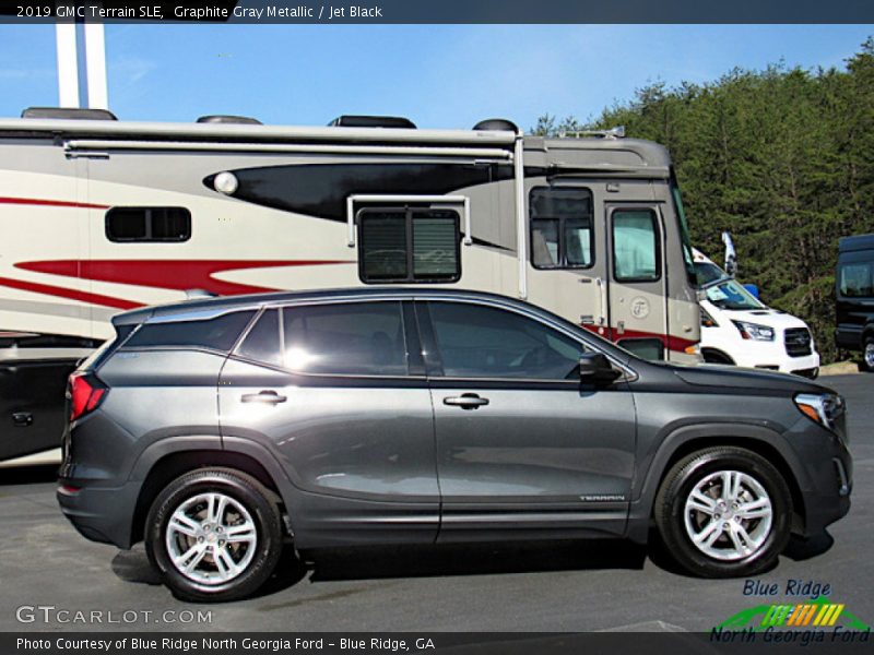 Graphite Gray Metallic / Jet Black 2019 GMC Terrain SLE