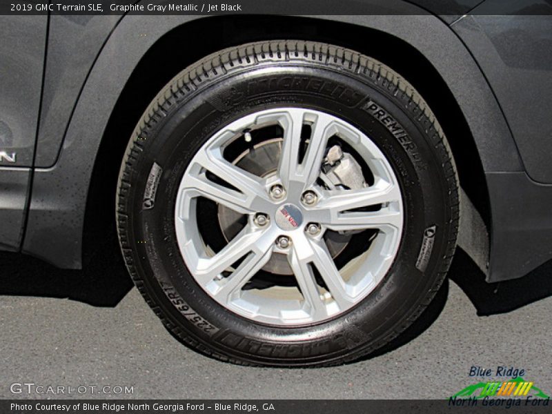 Graphite Gray Metallic / Jet Black 2019 GMC Terrain SLE