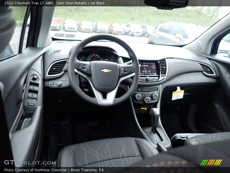 Satin Steel Metallic / Jet Black 2020 Chevrolet Trax LT AWD