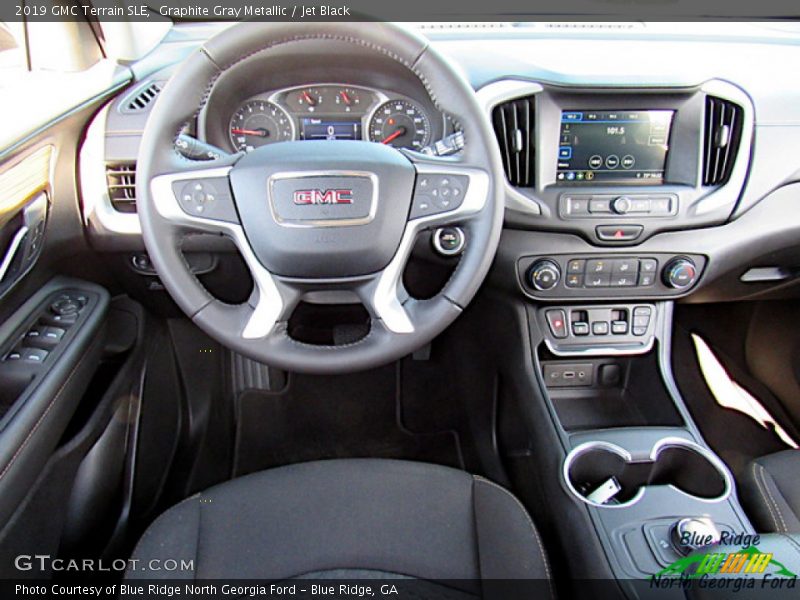 Graphite Gray Metallic / Jet Black 2019 GMC Terrain SLE
