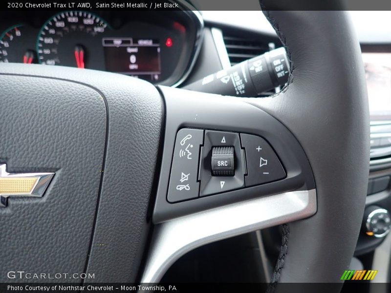 Satin Steel Metallic / Jet Black 2020 Chevrolet Trax LT AWD