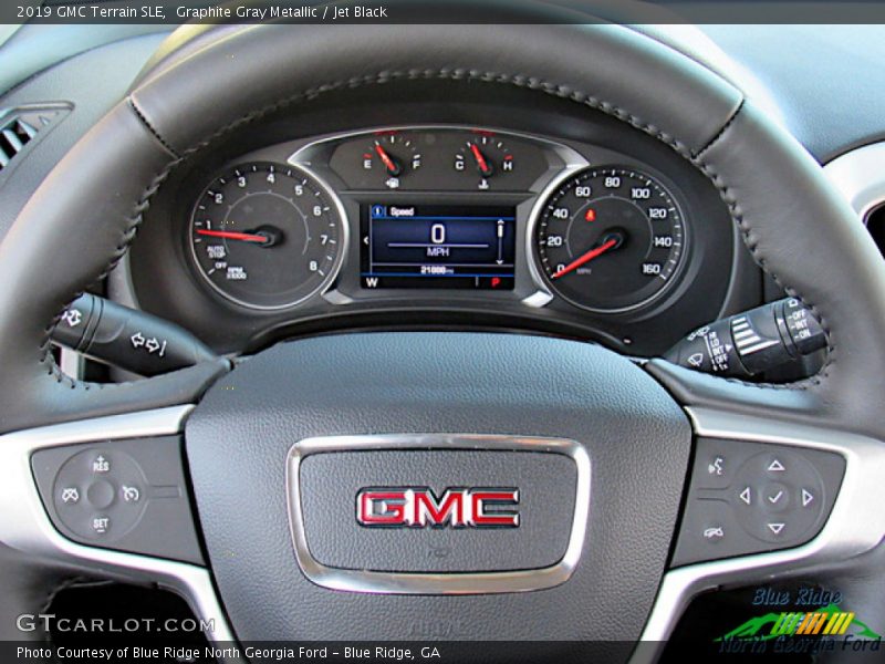 Graphite Gray Metallic / Jet Black 2019 GMC Terrain SLE