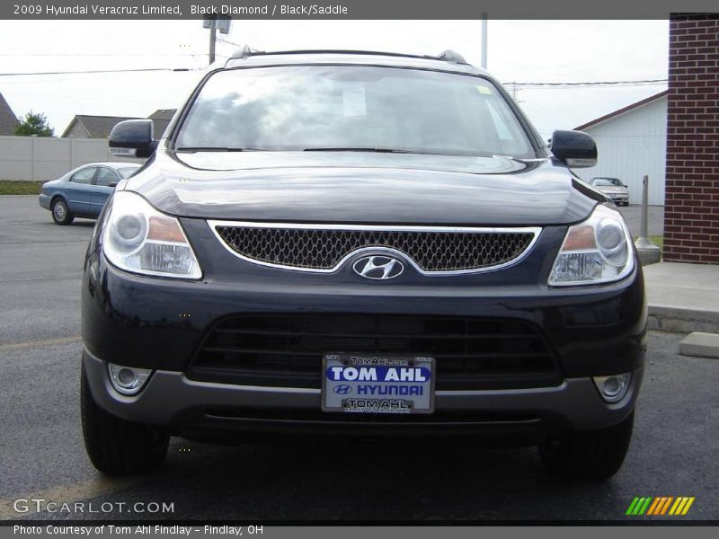Black Diamond / Black/Saddle 2009 Hyundai Veracruz Limited