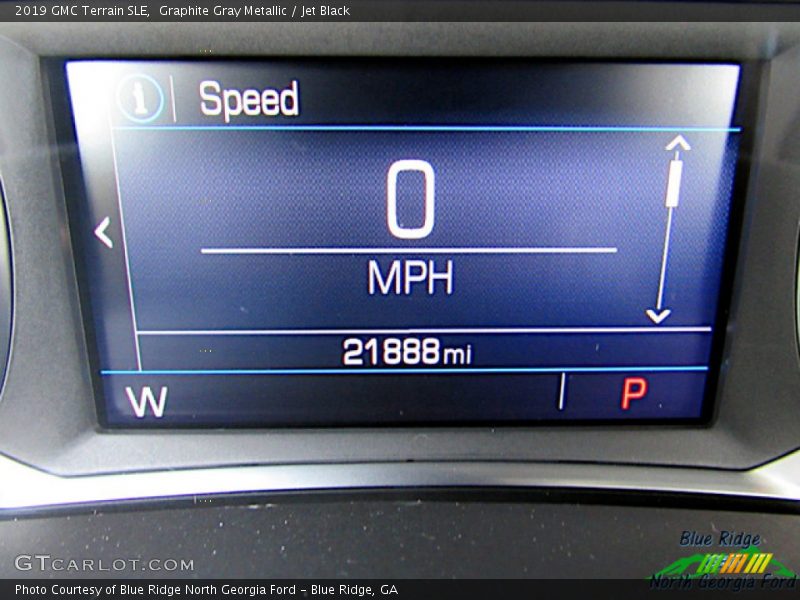 Graphite Gray Metallic / Jet Black 2019 GMC Terrain SLE