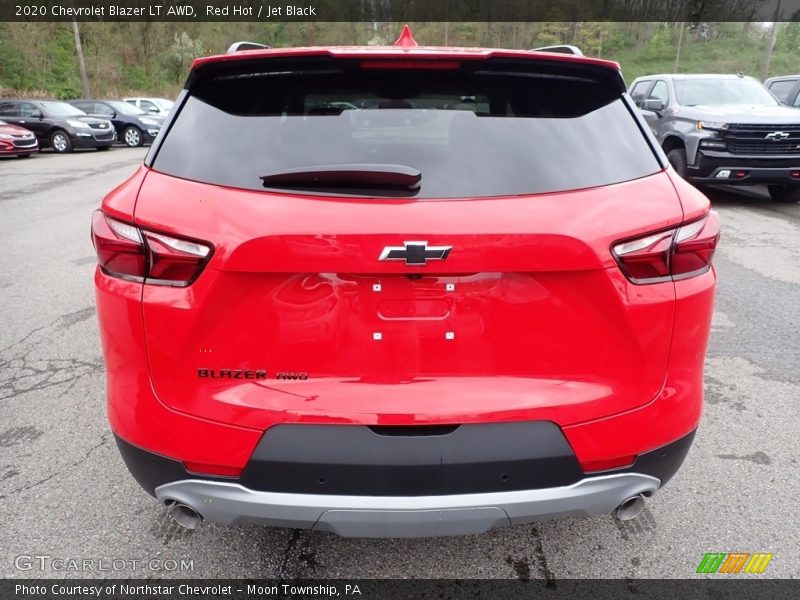 Red Hot / Jet Black 2020 Chevrolet Blazer LT AWD