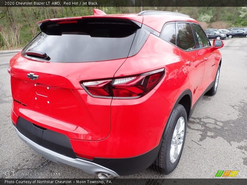 Red Hot / Jet Black 2020 Chevrolet Blazer LT AWD