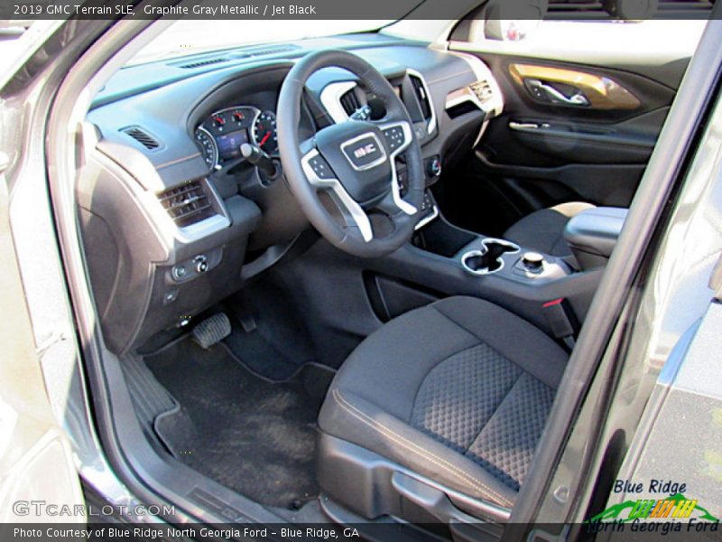 Graphite Gray Metallic / Jet Black 2019 GMC Terrain SLE