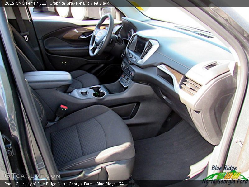 Graphite Gray Metallic / Jet Black 2019 GMC Terrain SLE