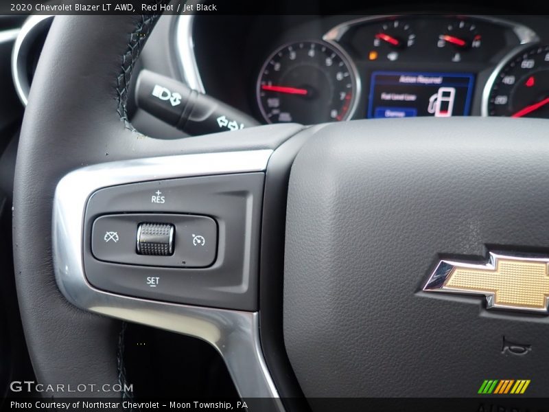 Red Hot / Jet Black 2020 Chevrolet Blazer LT AWD