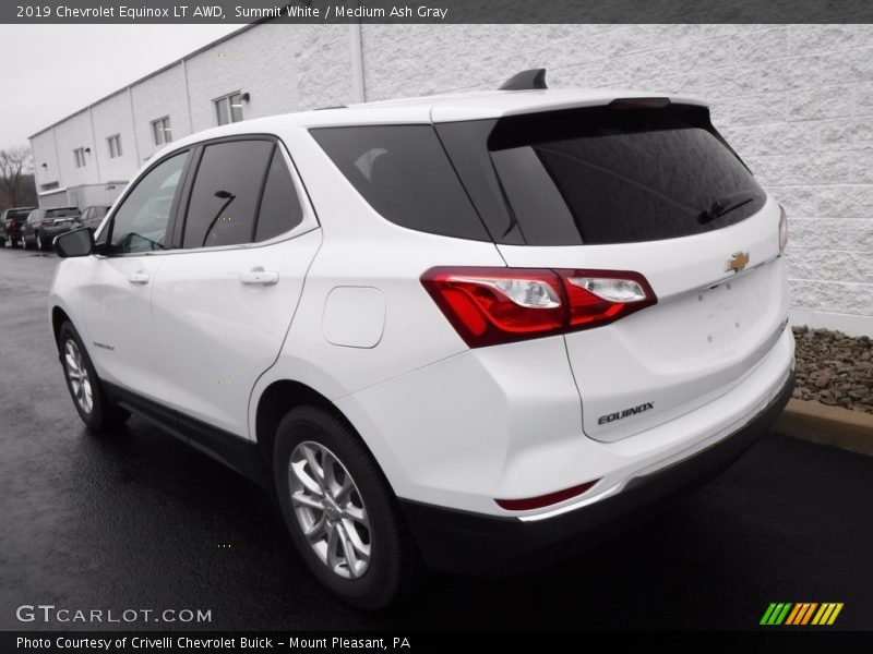 Summit White / Medium Ash Gray 2019 Chevrolet Equinox LT AWD