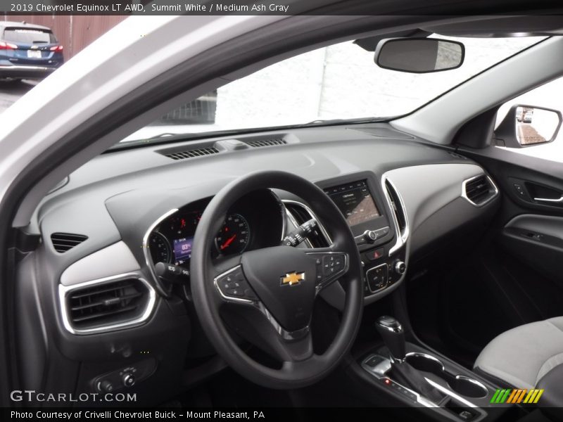 Summit White / Medium Ash Gray 2019 Chevrolet Equinox LT AWD