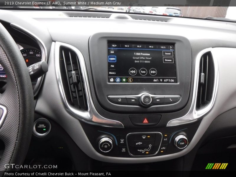 Summit White / Medium Ash Gray 2019 Chevrolet Equinox LT AWD