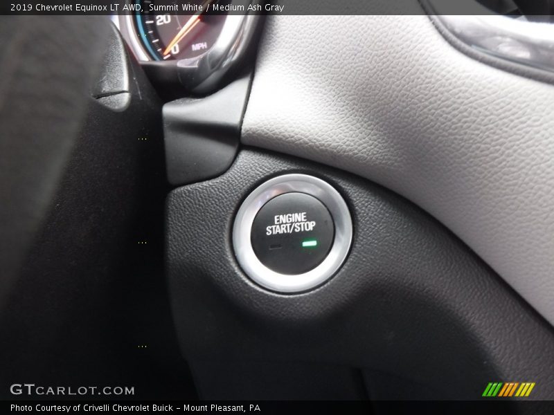 Summit White / Medium Ash Gray 2019 Chevrolet Equinox LT AWD