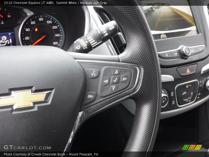 Summit White / Medium Ash Gray 2019 Chevrolet Equinox LT AWD