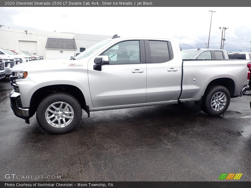  2020 Silverado 1500 LT Double Cab 4x4 Silver Ice Metallic