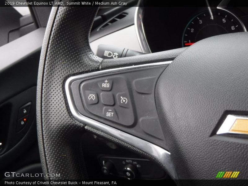 Summit White / Medium Ash Gray 2019 Chevrolet Equinox LT AWD