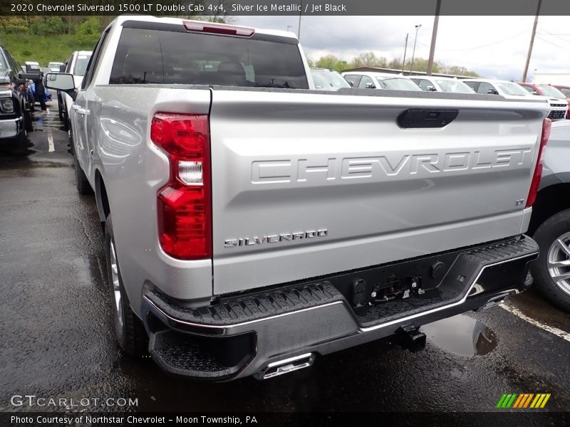 Silver Ice Metallic / Jet Black 2020 Chevrolet Silverado 1500 LT Double Cab 4x4