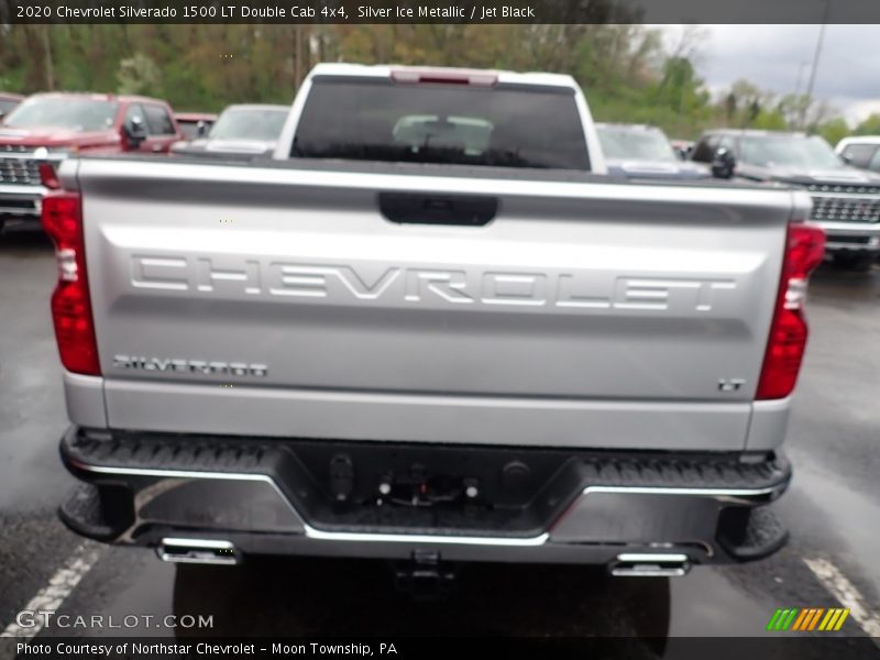 Silver Ice Metallic / Jet Black 2020 Chevrolet Silverado 1500 LT Double Cab 4x4