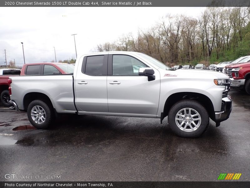  2020 Silverado 1500 LT Double Cab 4x4 Silver Ice Metallic