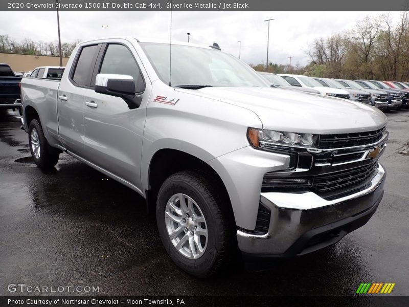  2020 Silverado 1500 LT Double Cab 4x4 Silver Ice Metallic