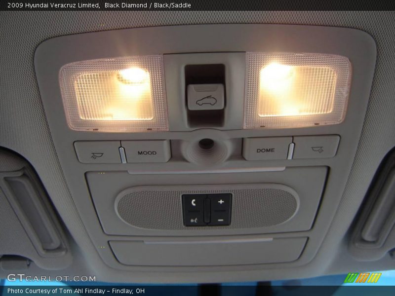 Black Diamond / Black/Saddle 2009 Hyundai Veracruz Limited