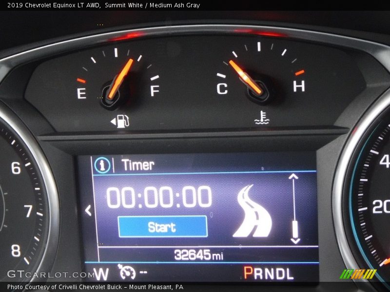 Summit White / Medium Ash Gray 2019 Chevrolet Equinox LT AWD
