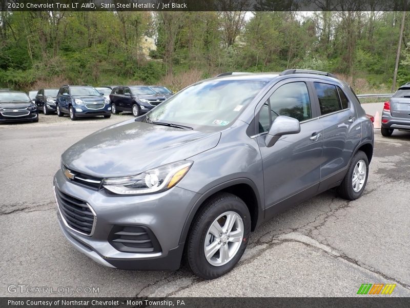 Satin Steel Metallic / Jet Black 2020 Chevrolet Trax LT AWD