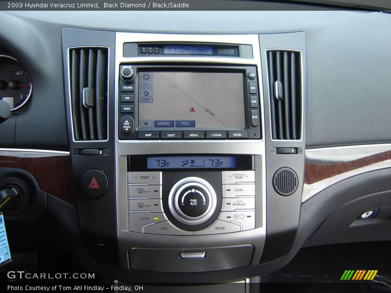 Black Diamond / Black/Saddle 2009 Hyundai Veracruz Limited