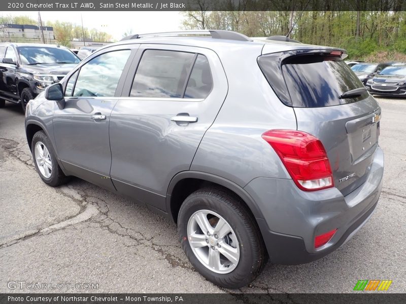 Satin Steel Metallic / Jet Black 2020 Chevrolet Trax LT AWD