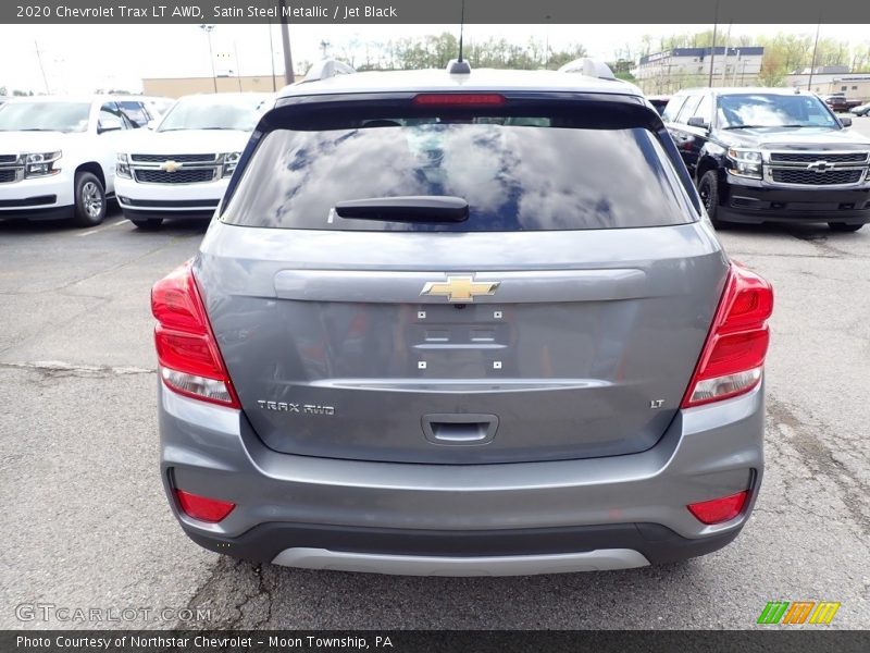 Satin Steel Metallic / Jet Black 2020 Chevrolet Trax LT AWD