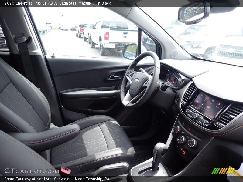 Satin Steel Metallic / Jet Black 2020 Chevrolet Trax LT AWD