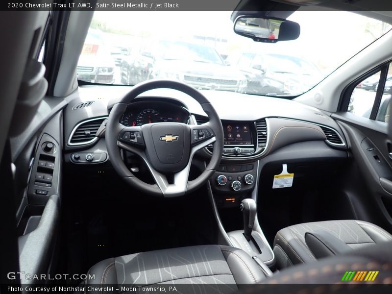 Satin Steel Metallic / Jet Black 2020 Chevrolet Trax LT AWD