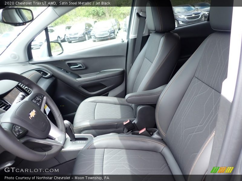 Satin Steel Metallic / Jet Black 2020 Chevrolet Trax LT AWD