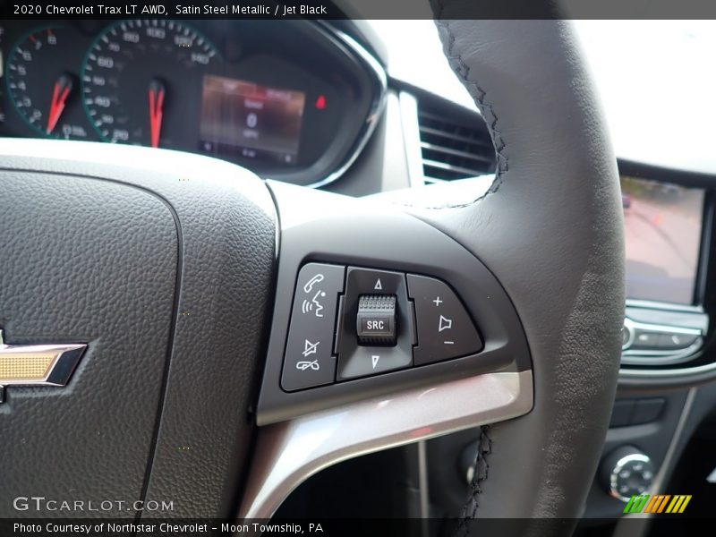 Satin Steel Metallic / Jet Black 2020 Chevrolet Trax LT AWD