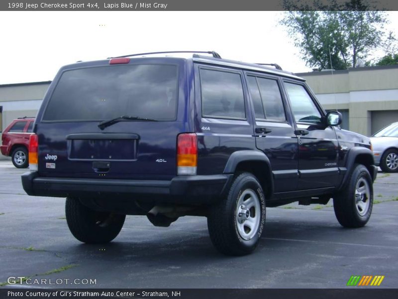 Lapis Blue / Mist Gray 1998 Jeep Cherokee Sport 4x4