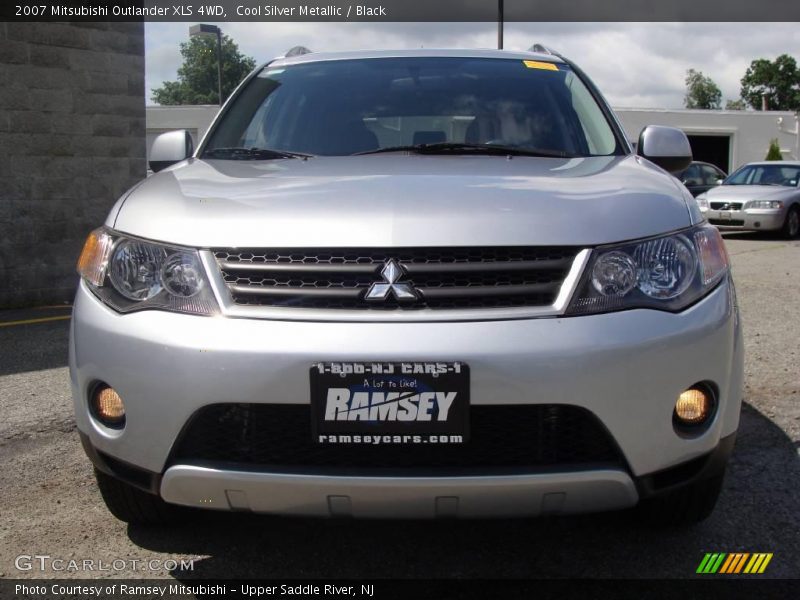 Cool Silver Metallic / Black 2007 Mitsubishi Outlander XLS 4WD