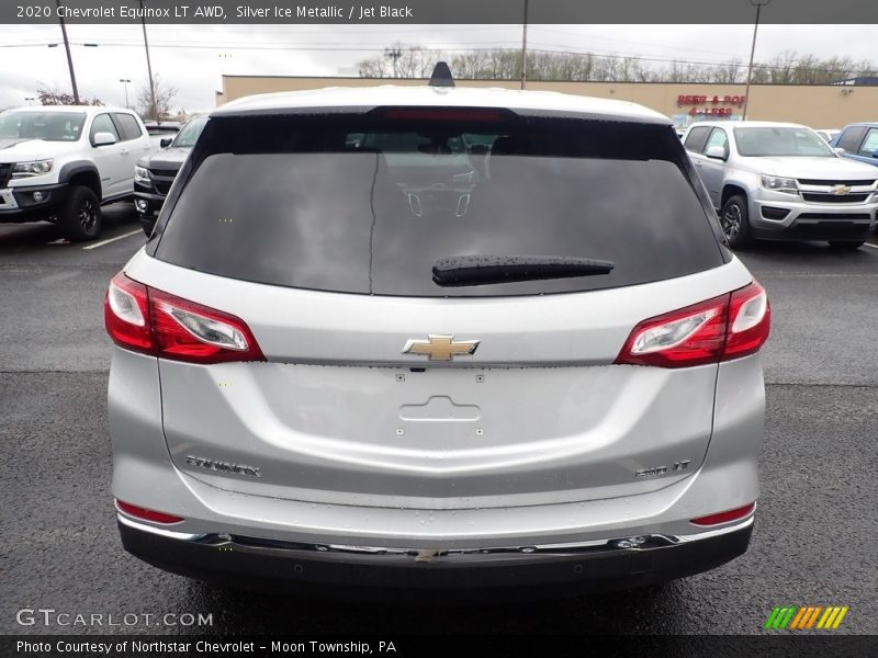 Silver Ice Metallic / Jet Black 2020 Chevrolet Equinox LT AWD