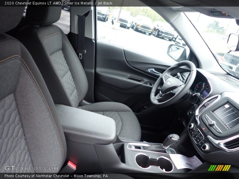 Silver Ice Metallic / Jet Black 2020 Chevrolet Equinox LT AWD