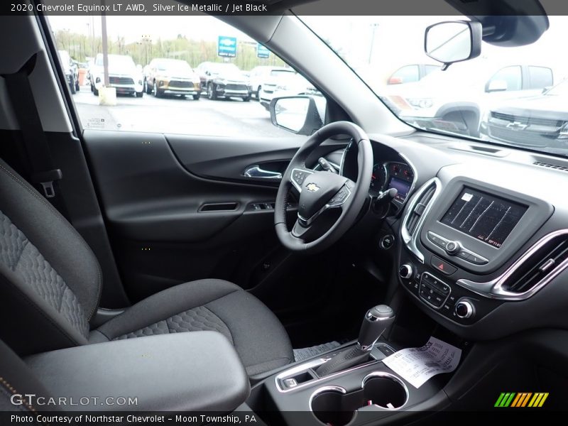 Silver Ice Metallic / Jet Black 2020 Chevrolet Equinox LT AWD